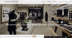 Desktop Screenshot of ninavidmar.com