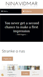Mobile Screenshot of ninavidmar.com